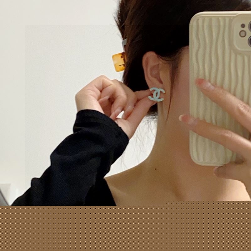Ch*el earrings